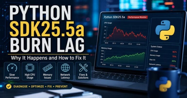 Python SDK25.5a Burn Lag: Why It Happens and How to Fix It