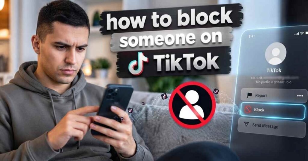 how to block someone on tiktok