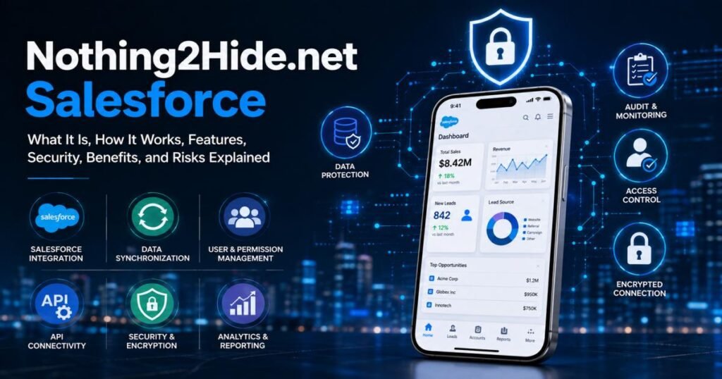 Nothing2Hide.net Salesforce: What It Is, How It Works, Features, Security, Benefits, and Risks Explained 