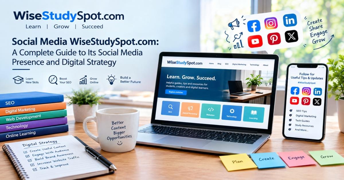 social media wisestudyspot .com: Complete Social Guide