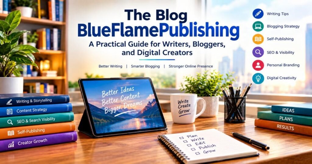 The Blog BlueFlamePublishing: Writing and Publishing Guide