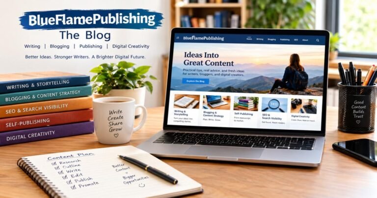 The Blog BlueFlamePublishing: A Practical Guide for Writers, Bloggers, and Digital Creators