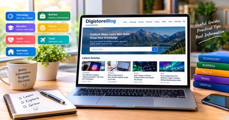 DigistoreBlog com Guide: Exploring Its Topics, Resources, and Online Content