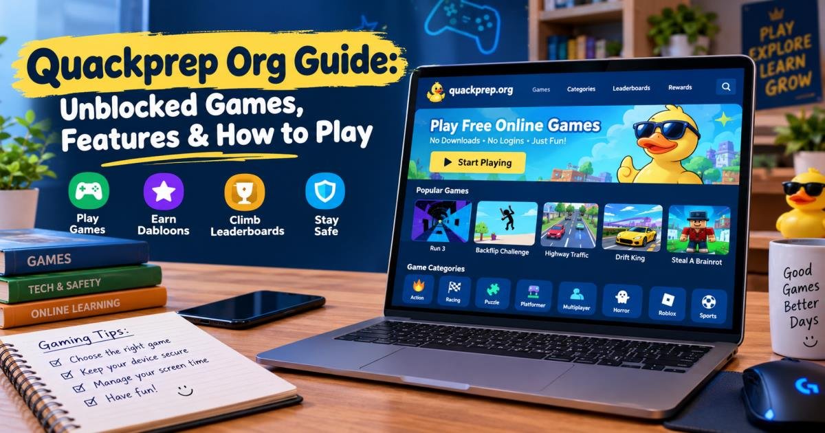 Quackprep Org Guide: Unblocked Games, Features & How to Play